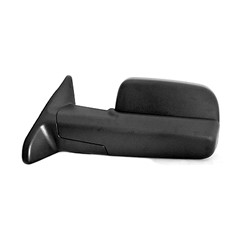 DODGE TRUCKS & VANS DODGE/PU (R2500/3500) DOOR MIRROR LEFT (Driver Side) MANUAL (DUAL GLASS)(TXT-BLK)(W/TOW PKG) OEM#55372072AC 2010-2012 PL#CH1320314