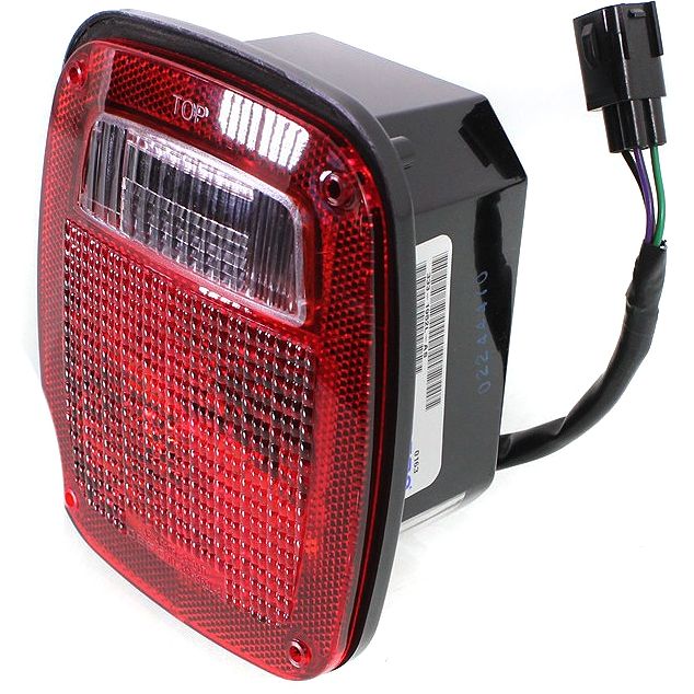 JEEP WRANGLER TAIL LAMP ASSEMBLY LEFT (Driver Side) OEM#56018649AD 1997-2006 PL#CH2800161