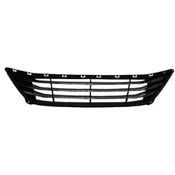 HYUNDAI ELANTRA SEDAN FRONT BUMPER GRILLE BLACK W/3 CHROME BAR OEM#865603X710 2014-2016 PL#HY1036122