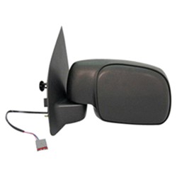 FORD TRUCKS & VANS EXCURSION DOOR MIRROR LEFT (Driver Side) PWR/HTD (WO/SIGNAL)(PADDLE TYPE)(FLAT SOCKET) OEM#1C7Z17683DAA 2001-2005 PL#FO1320264