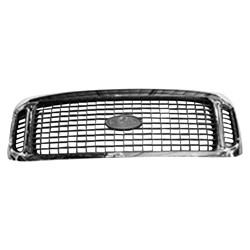 FORD TRUCKS & VANS EXCURSION GRILLE CHROME/CHARCOAL OEM#1C7Z8200AAA 2000-2004 PL#FO1200448