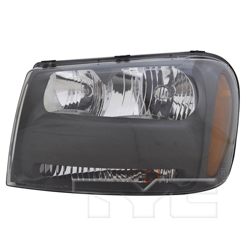 GM TRUCKS & VANS TRAILBLAZER HEAD LAMP ASSEMBLY LEFT (Driver Side) (LT MDL/08 LS MDL) **CAPA** OEM#25970909 2006-2009 PL#GM2502304C