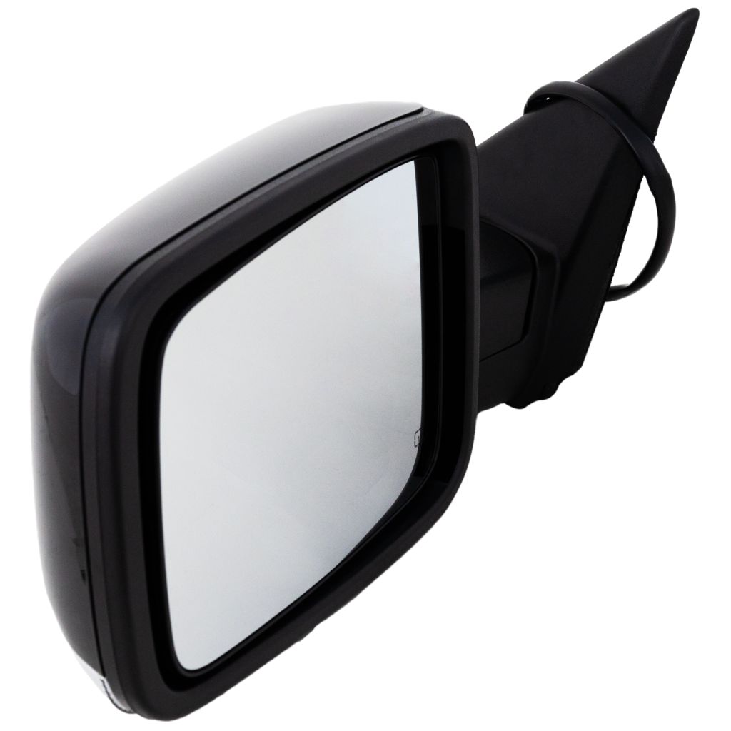 DODGE TRUCKS & VANS DODGE/PU (R1500) DOOR MIRROR LEFT (Driver Side) PWR/HTD/SIGNAL/PUDDL (WO/TOW)(WO/DIMMING)(BLACK) OEM#1QL211XRAF 2010-2012 PL#CH1320346