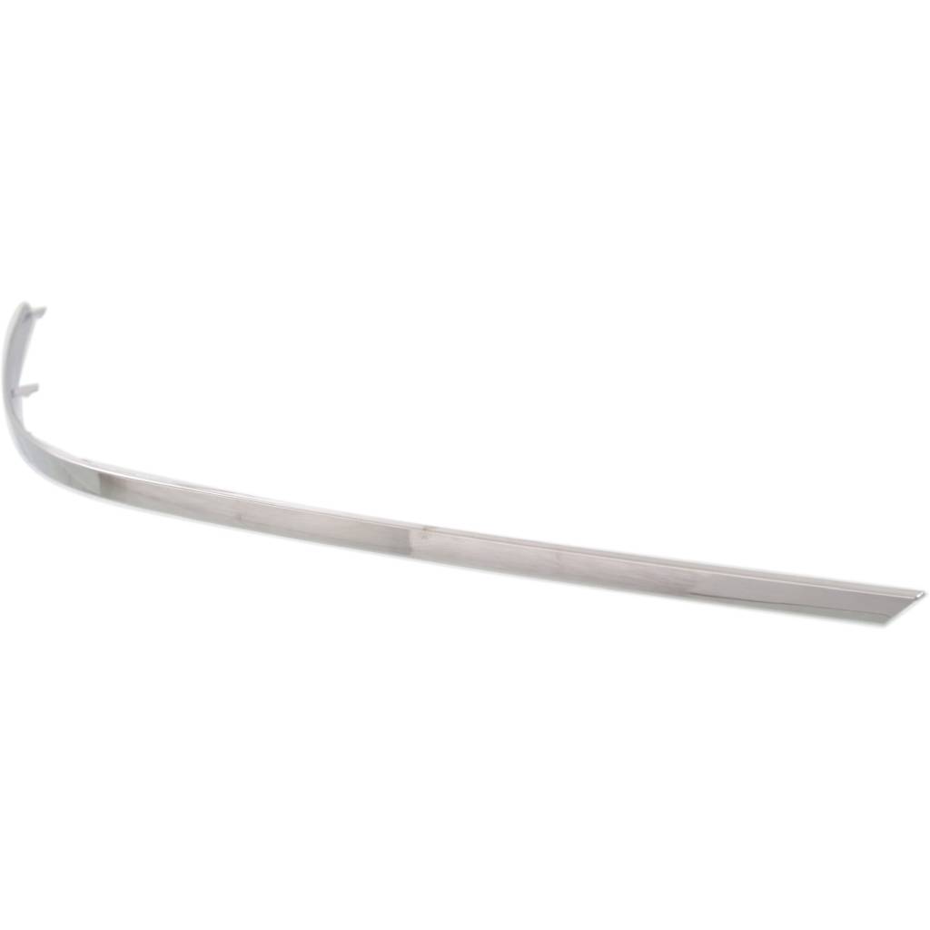MERCEDES-BENZ E-CLASS CONV (212) FRONT BUMPER OUTER MOLDING RIGHT (Passenger Side) CHROME (WO/SPORT) OEM#2078852021 2011-2013 PL#MB1047115