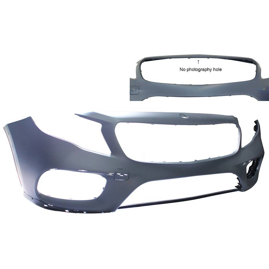 MERCEDES-BENZ GLA-CLASS FRONT BUMPER COVER PRIMED (WO/SENSOR)(WO/NIGHT PKG)(GLA45) OEM#15688093019999 2018-2019 PL#MB1000584