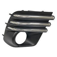 SUBARU FORESTER FOG LAMP COVER RIGHT (Passenger Side) BLACK W/CHROME MLDGS (W/FOG)(PREMIER/TOURING) OEM#57731SJ560 2022-2024 PL#SU1039132