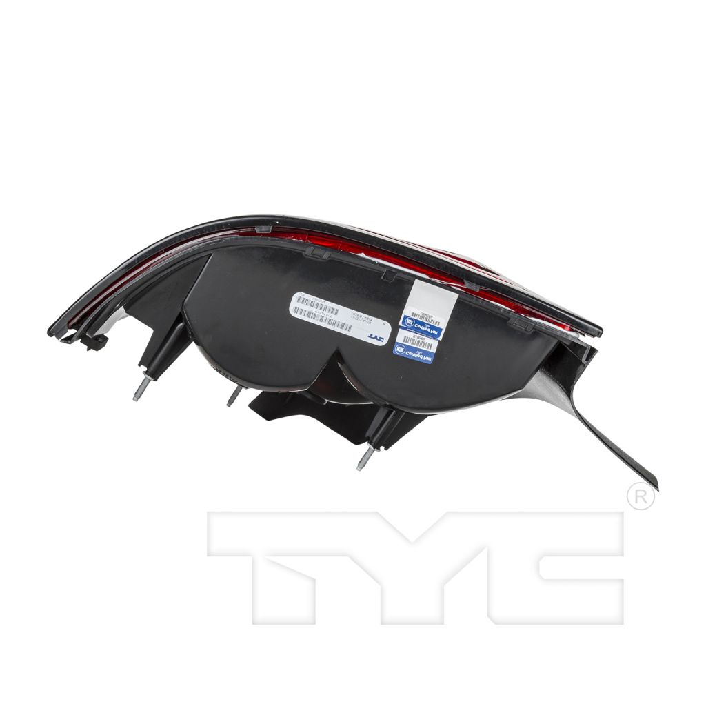 FORD CROWN VICTORIA TAIL LAMP UNIT LEFT (Driver Side) (RED LENS W/BLACK MLDG)(W/O SPT PKG)(2 BULBS) OEM#8W7Z13405A 2000-2011 PL#FO2800160
