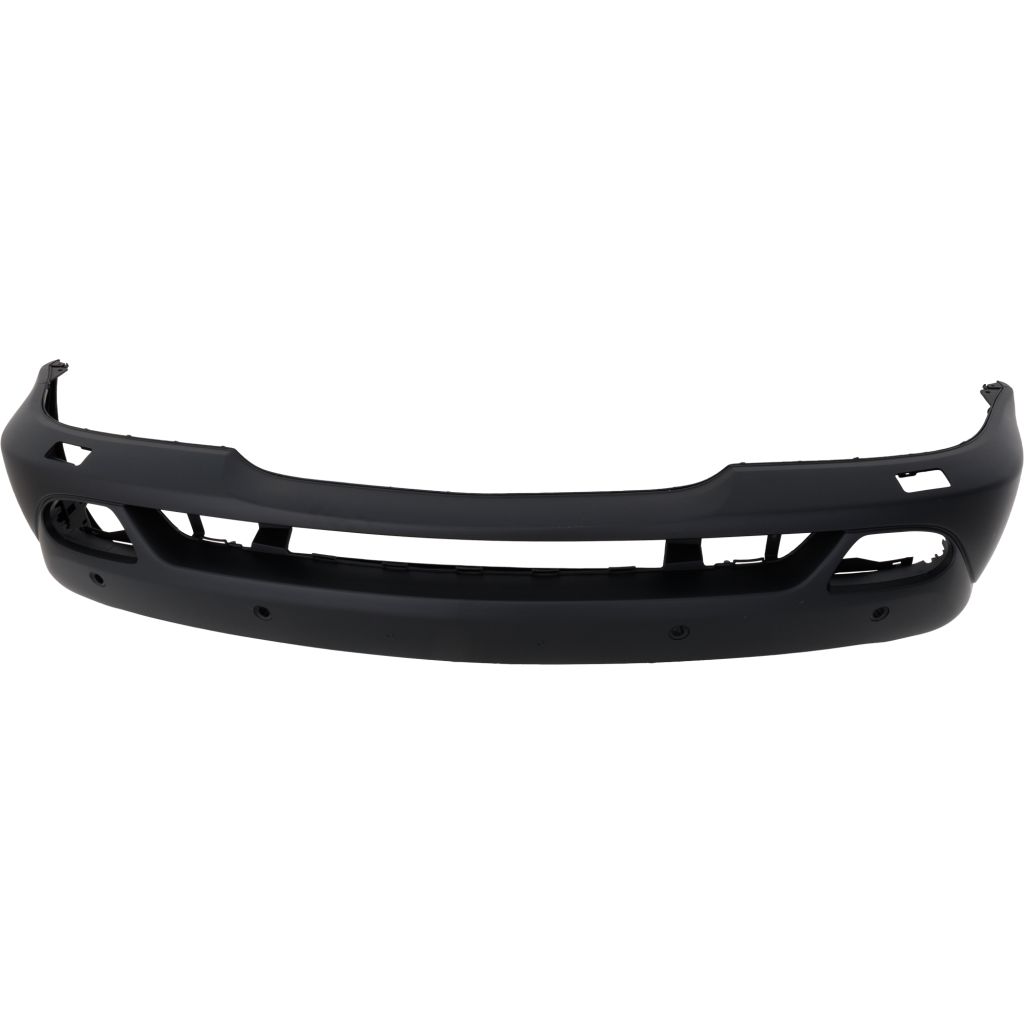 MERCEDES-BENZ ML-CLASS (163) FRONT BUMPER COVER PRIMED (W/RECT FOG)(W/PARK)(W/WASHER) OEM#1638804870 2002-2005 PL#MB1000165