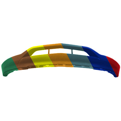 GM TRUCKS & VANS EQUINOX FRONT BUMPER LWR VALANCE FWD TEXT OEM#23370460 2016-2017 PL#GM1015124