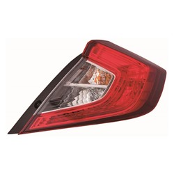 HONDA CIVIC SEDAN TAIL LAMP ASSEMBLY RIGHT (Passenger Side) (OUTER)**CAPA** OEM#33500TBAA01 2016-2021 PL#HO2805110C