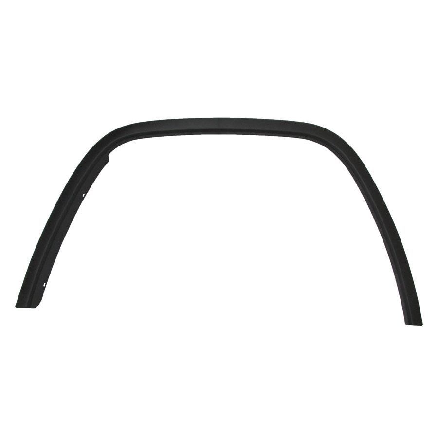 JEEPVEHICLE GRAND CHEROKEE / GRAND CHEROKEE WK FRONT WHEEL OPENING MLDG LEFT (Driver Side) TXT-BLACK (THIN) OEM#5XT69RXFAC 2017-2021 PL#CH1290118