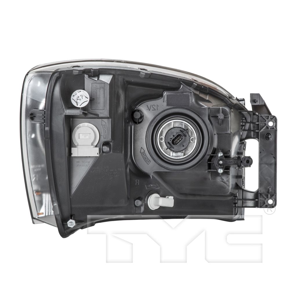 DODGE TRUCKS & VANS DODGE/PU (R2500/3500)(R1500 Mega Cab ) HEAD LAMP ASSY LEFT (Driver Side) (W/O BLACK BEZEL)**CAPA** OEM#55077795AD 2006 PL#CH2518114C