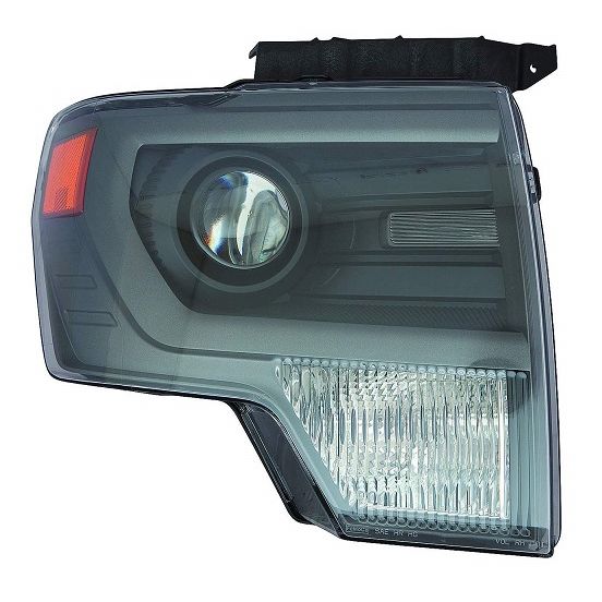FORD TRUCKS & VANS FORD/PU F150 SVT RAPTOR HEAD LAMP UNIT RIGHT (Passenger Side) (HID)(GRAY TRIM)**CAPA** OEM#DL3Z13008BB 2010-2014 PL#FO2519122C