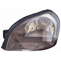 HYUNDAI TUCSON HEAD LAMP ASSEMBLY LEFT (Driver Side) (CLEAR SIGNAL) **CAPA** OEM#921012E050 2005-2009 PL#HY2502133C
