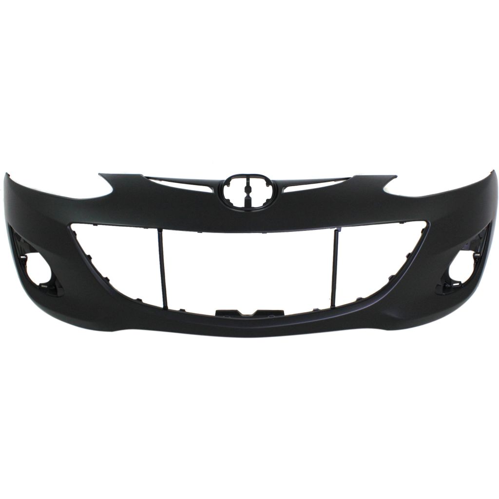 MAZDA MAZDA2 FRONT BUMPER COVER PRM**CAPA** OEM#DR6150031EBB 2011-2014 PL#MA1000233C