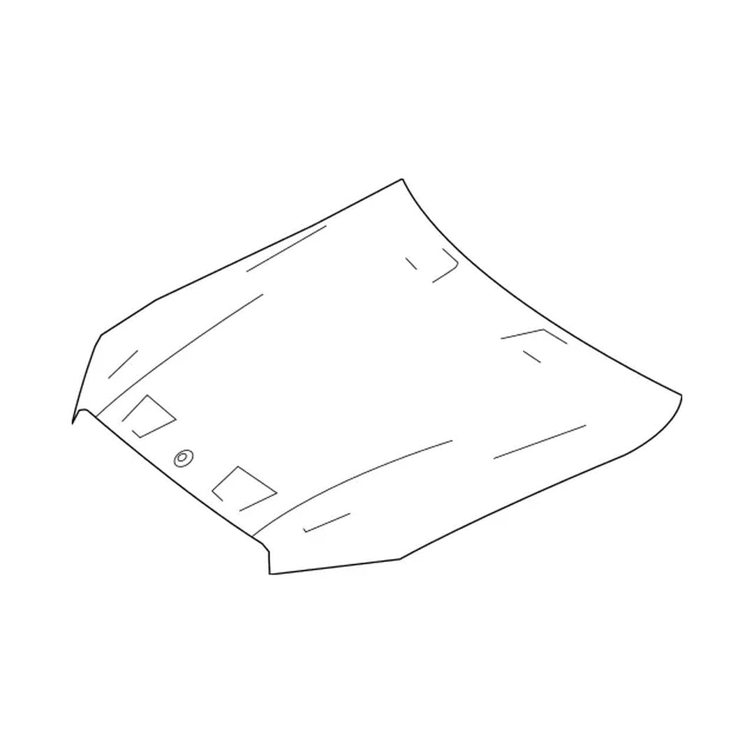 MERCEDES-BENZ E-CLASS COUPE (238) HOOD (STEEL) OEM#238880010065-PFM 2019-2023 PL#MB1230164
