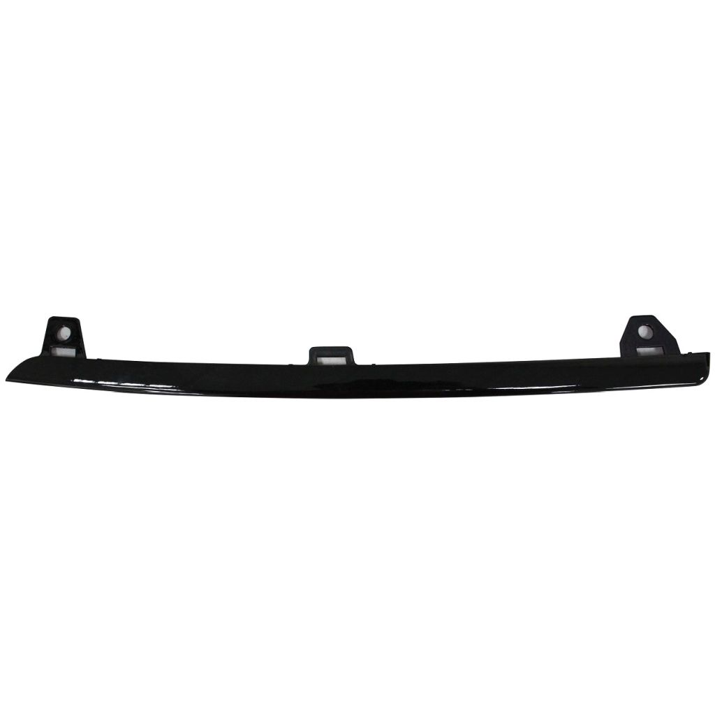 PORSCHE CAYENNE FRONT BUMPER GRILL MLDG CENTER RIGHT (Passenger Side) BRIGHT-BLACK (BASE/S WO/SPORT) OEM#9Y0807450041 2019-2023 PL#PO1047114