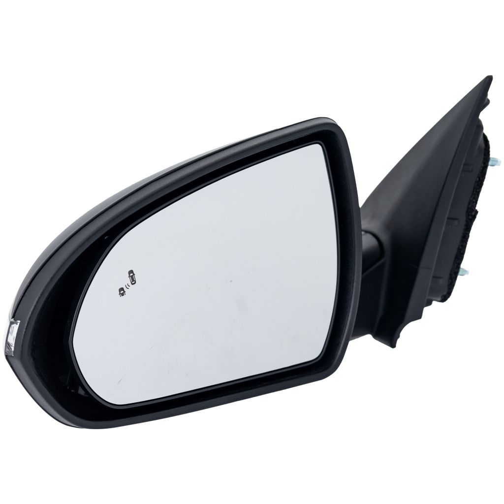 HYUNDAI ELANTRA GT DOOR MIRROR LEFT (Driver Side) PWR/HTD/SIGNAL (W/BSD)(BLACK CVR) OEM#87610G3250 2018-2020 PL#HY1320249