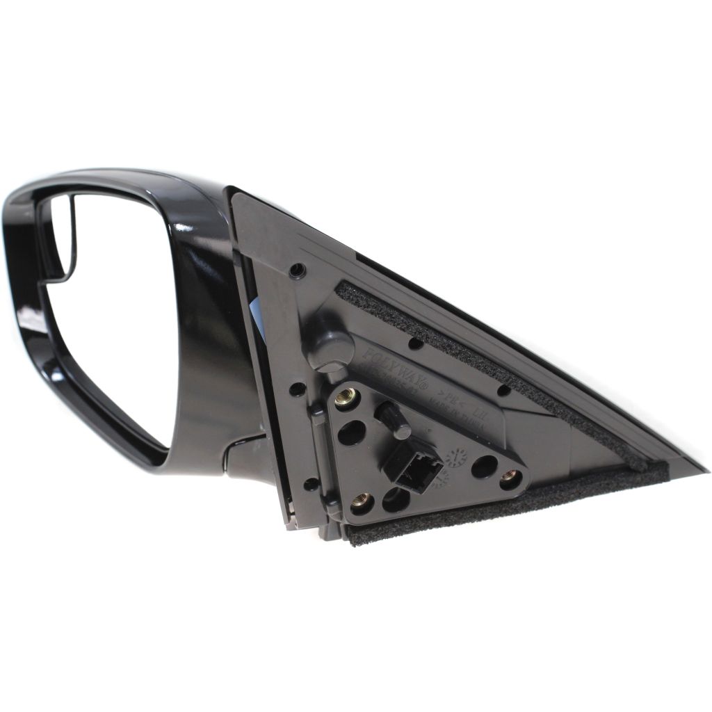 HYUNDAI VELOSTER DOOR MIRROR LEFT (Driver Side) POWER/HEATED (W/SIGNAL)(SMOOTH BASE) OEM#876102V530 2014-2017 PL#HY1320219