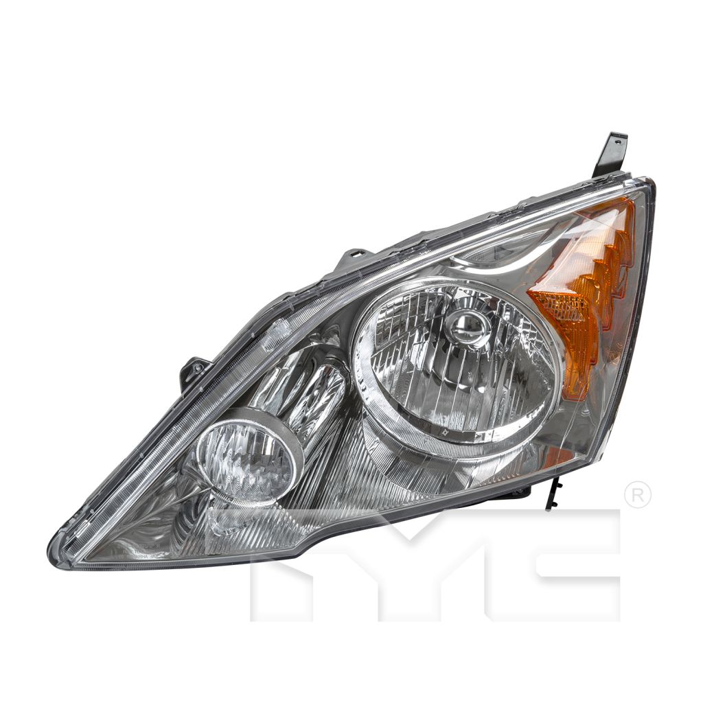 HONDA CRV HEAD LAMP UNIT LEFT (Driver Side) **CAPA** OEM#33151SWAA01 2007-2011 PL#HO2502129C