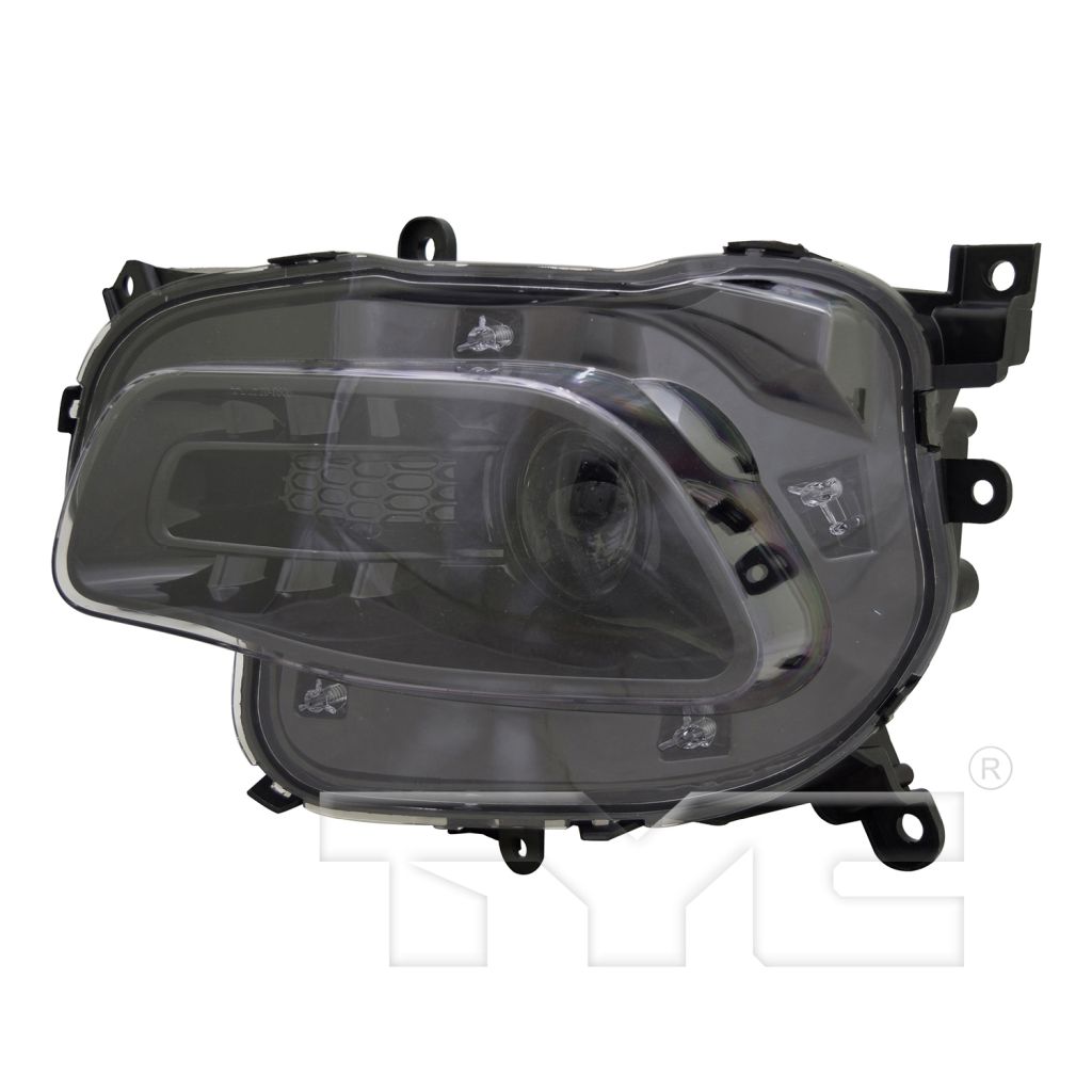 JEEPVEHICLE CHEROKEE HEAD LAMP ASSY LEFT (Driver Side) (HALOGEN)(BLACK BEZEL)(LOWER) OEM#68292993AB 2016-2018 PL#CH2502313