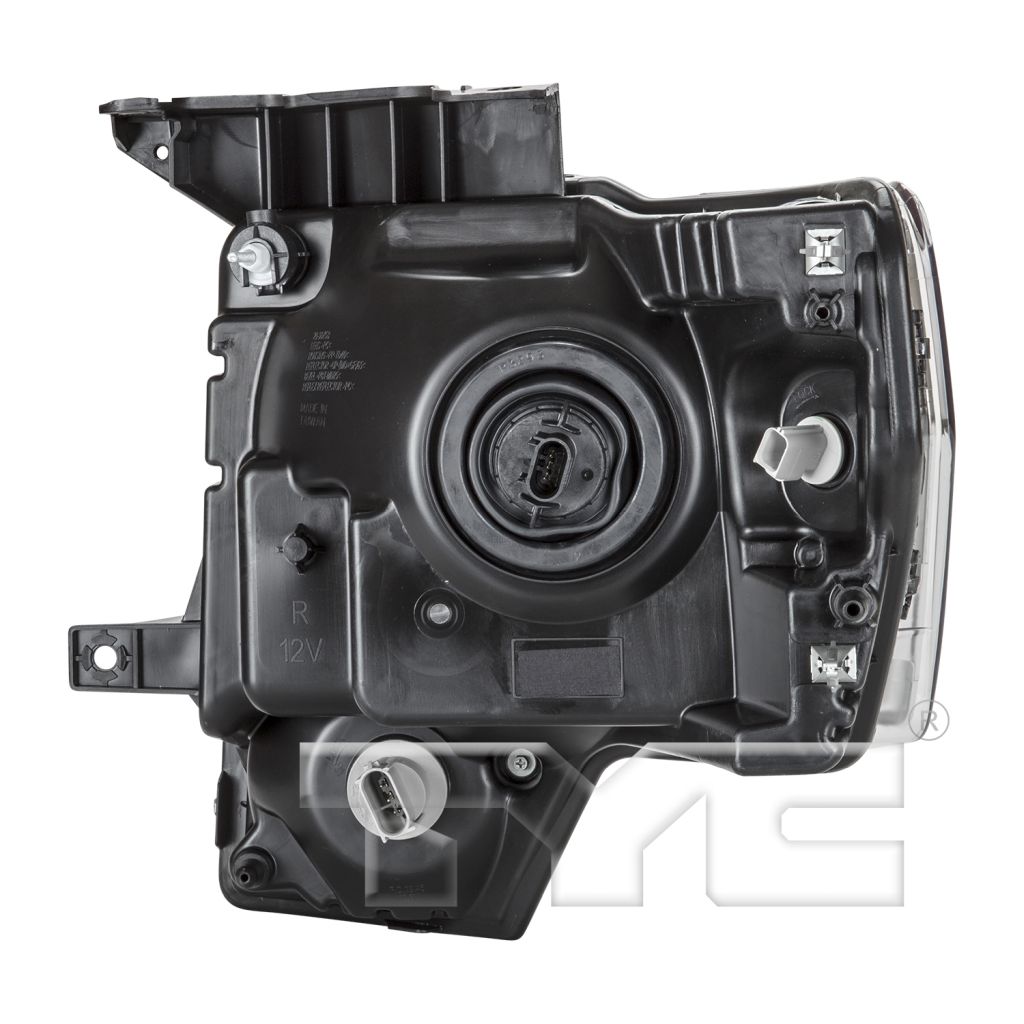 FORD TRUCKS & VANS FORD/PU (F150)(EXC SVT RAPTOR) (core required) HEAD LAMP UNIT RIGHT (Passenger Side) (HALOGEN)(CHROME TRIM)(OE TAKEOFF) OEM#DL3Z13008A 2009-2014 PL#FO2503287