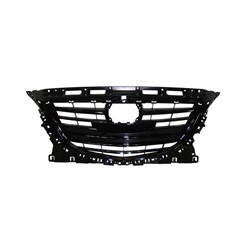 MAZDA MAZDA3 GRILLE GLOSS BLACK (W/ ADAPTIVE CRUISE) OEM#BJD350712D 2014-2016 PL#MA1200195