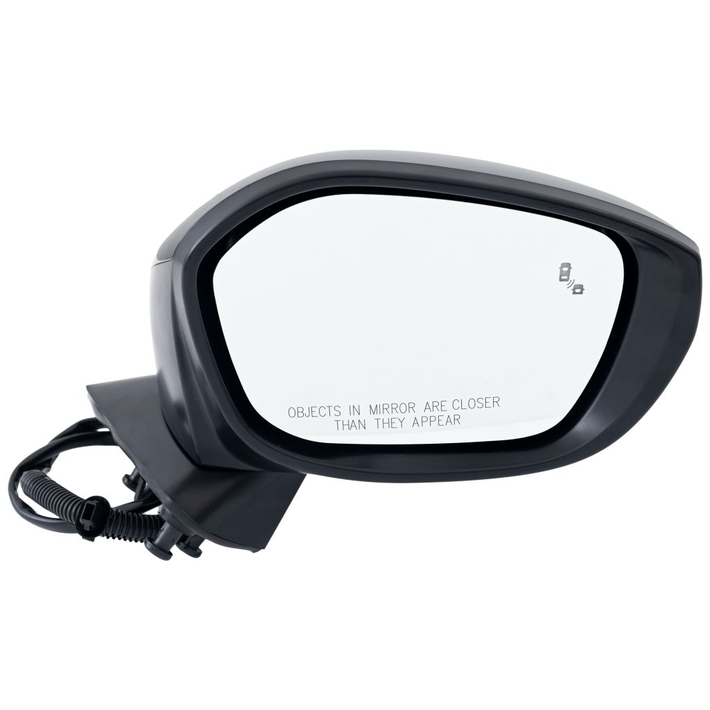HONDA CIVIC HATCHBACK (EXC TYPE R) DOOR MIRROR RIGHT (Passenger Side) PWR/HTD (W/BSD)(PTM CVR) OEM#76208T20A21-PFM 2022-2024 PL#HO1321351
