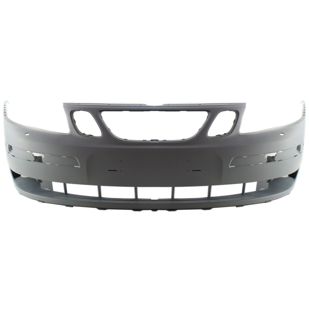 SAAB SAAB 9-3 (SEDAN)(CONVT ) FRONT BUMPER COVER PRM-L.GRAY (W/HEAD LAMP WASHER) OEM#32016140 2004-2007 PL#SB1000123