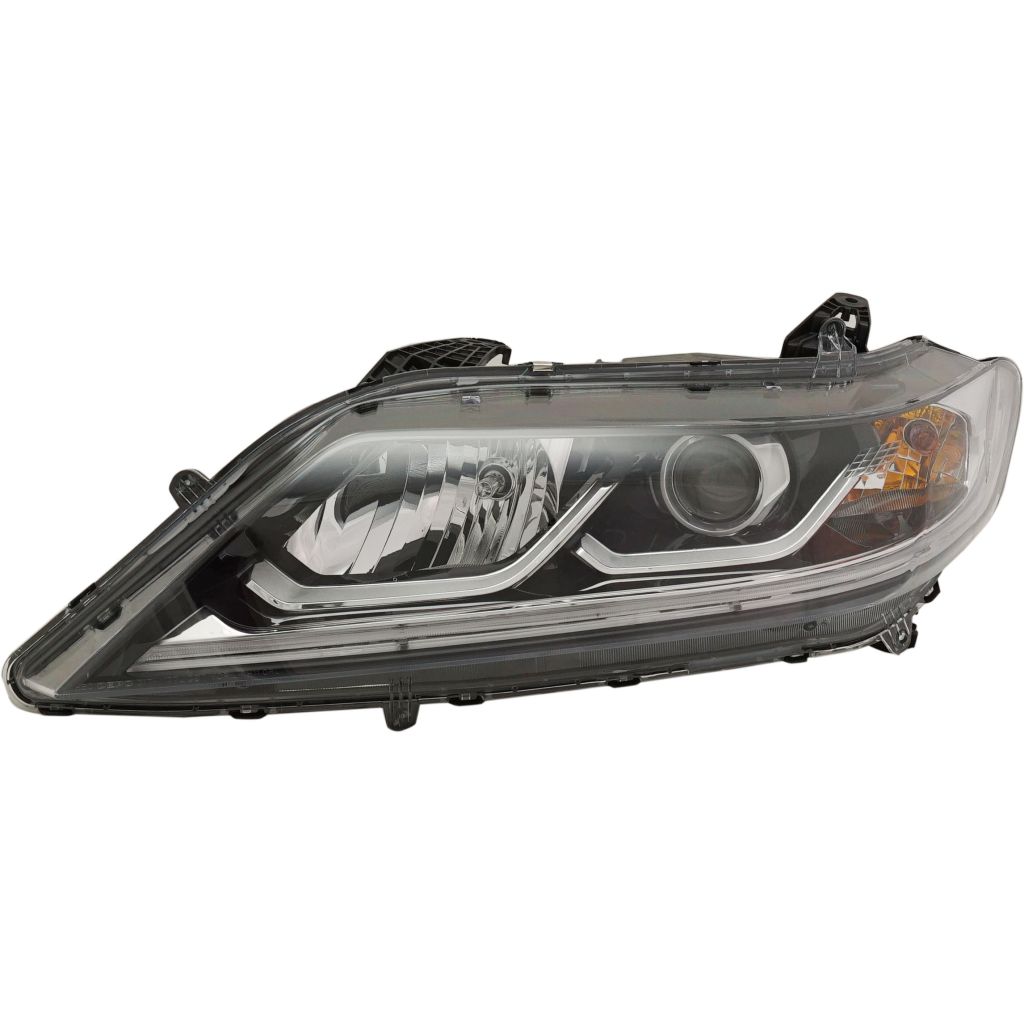HONDA ACCORD COUPE HEAD LAMP ASSY LEFT (Driver Side) (HALOGEN)(LX-S) OEM#33150T3LA21 2016-2017 PL#HO2502179