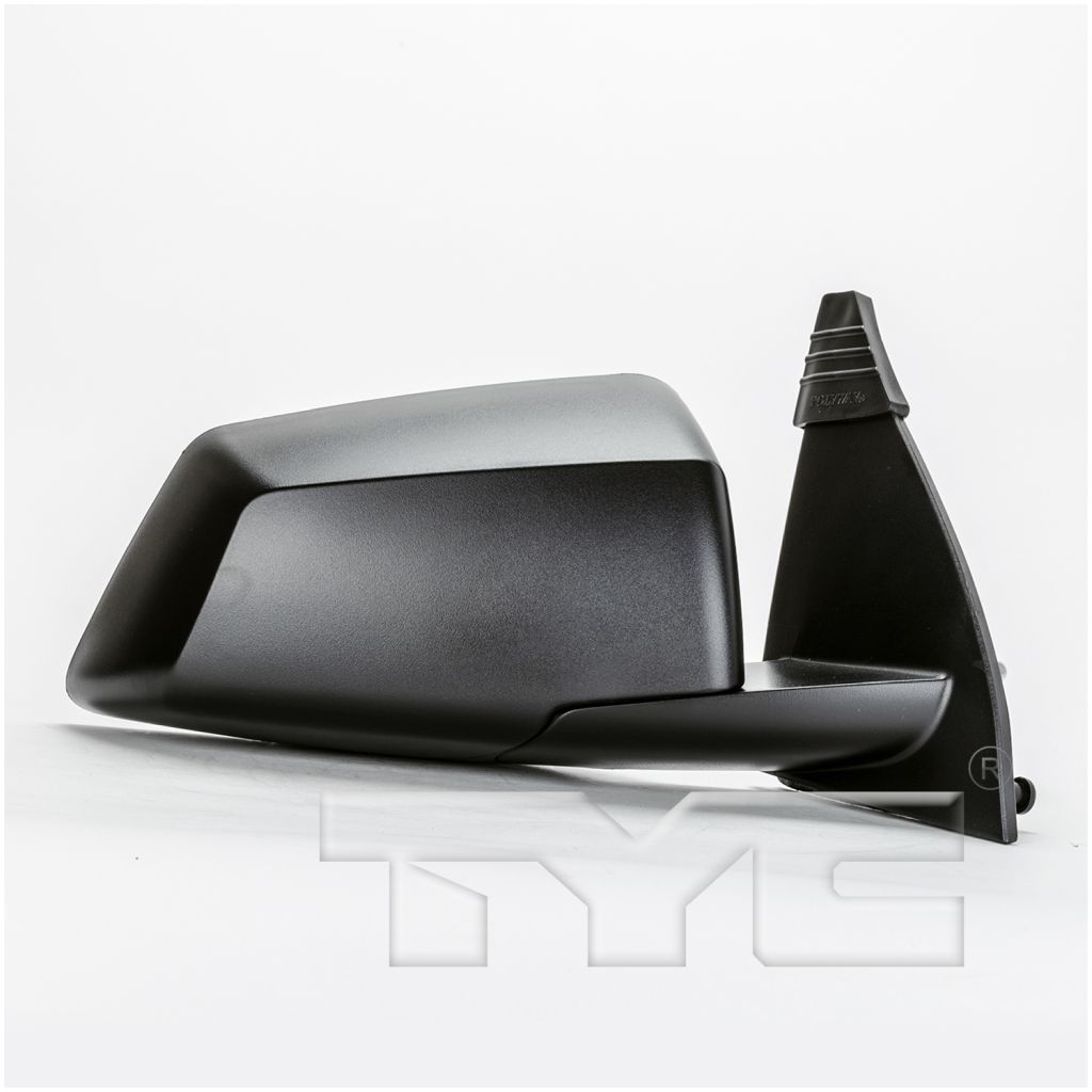 GM TRUCKS & VANS TRAVERSE DOOR MIRROR RIGHT (Passenger Side) PWR/N-HTD/M-FOLD (WO/SIGNAL)(WO/BLIND SPOT MIRROR) BLACK OEM#23453776 2009-2012 PL#GM1321388