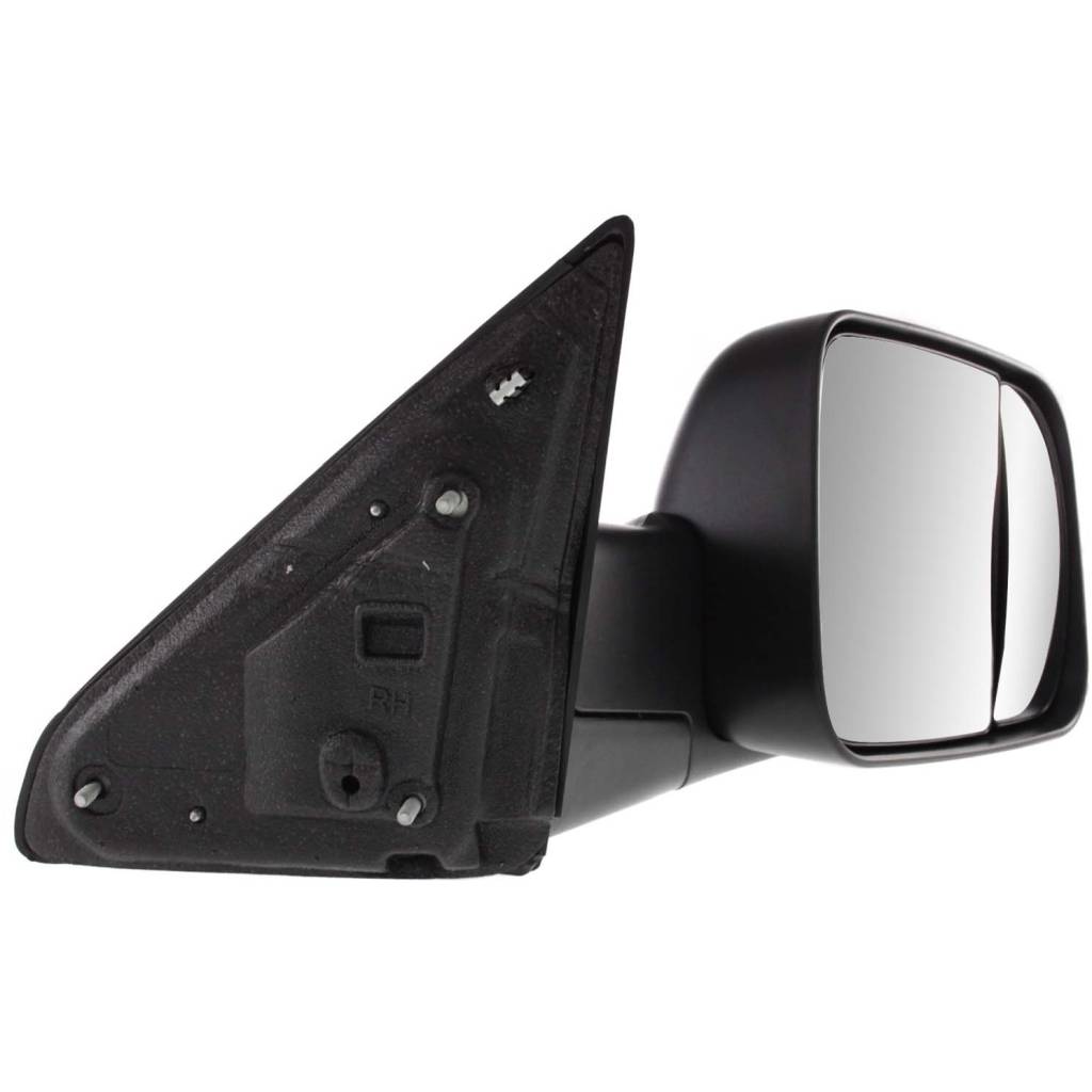 DODGE TRUCKS & VANS DODGE/PU (R1500)( CLASSIC) DOOR MIRROR RIGHT (Passenger Side) MANUAL TXT-BLACK (DUAL GLASS)(TRAILER TOW TYPE) OEM#55372072AL 2013-2022 PL#CH1321314