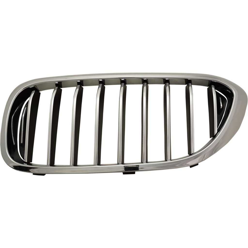 BMW BMW 5 SERIES (SEDAN) GRILLE LEFT (Driver Side) CHROME/BLACK (WO/M PKG)(WO/NIGHT VISION)(WO/LUXURY) OEM#51137383519 2017-2020 PL#BM1200296