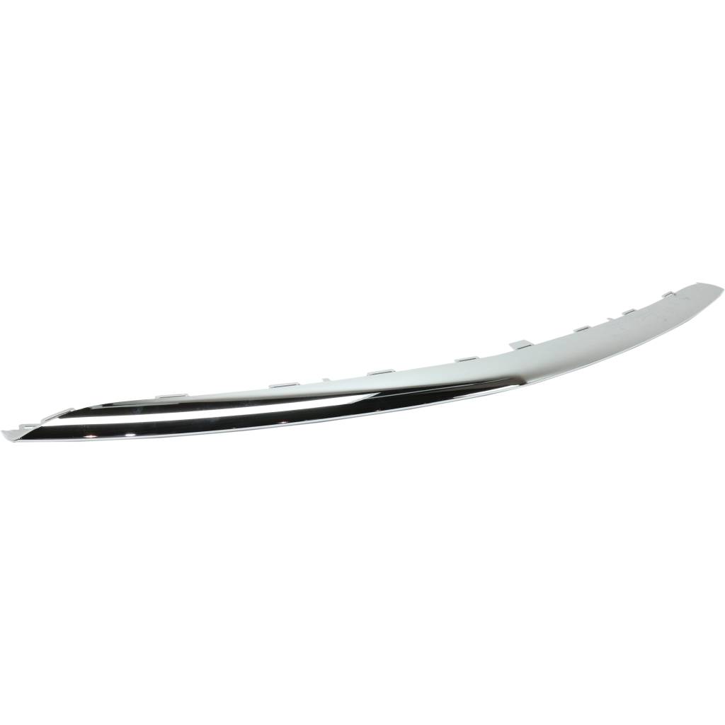 MERCEDES-BENZ E-CLASS WAGON (213) FRONT BUMPER COVER MOLDING LOWER CHROME (WO/NIGHT PKG)(E400 WO/LUXURY) OEM#2138857000 2017-2020 PL#MB1044130