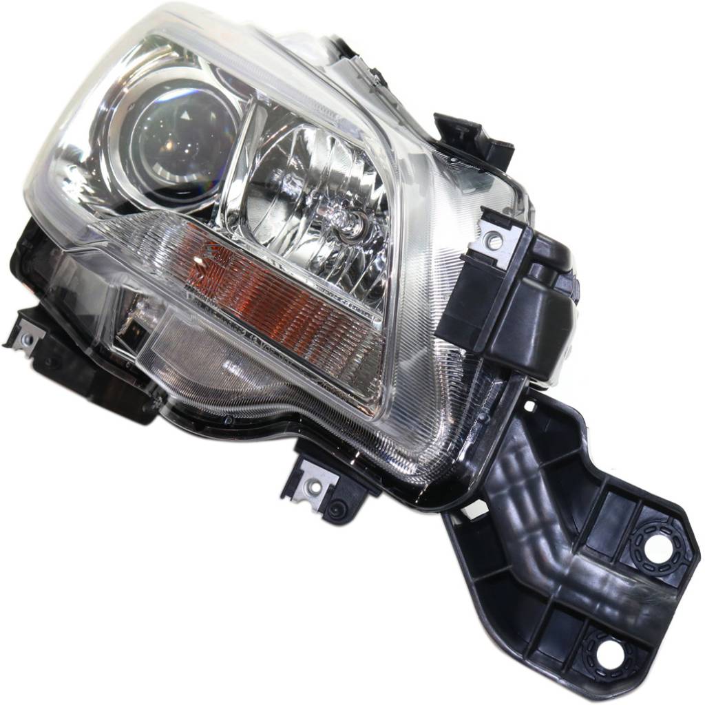 SUBARU LEGACY HEAD LAMP ASSY RIGHT (Passenger Side) (HALOGEN)(CHROME BEZEL) OEM#84001AL00A 2015-2017 PL#SU2503151