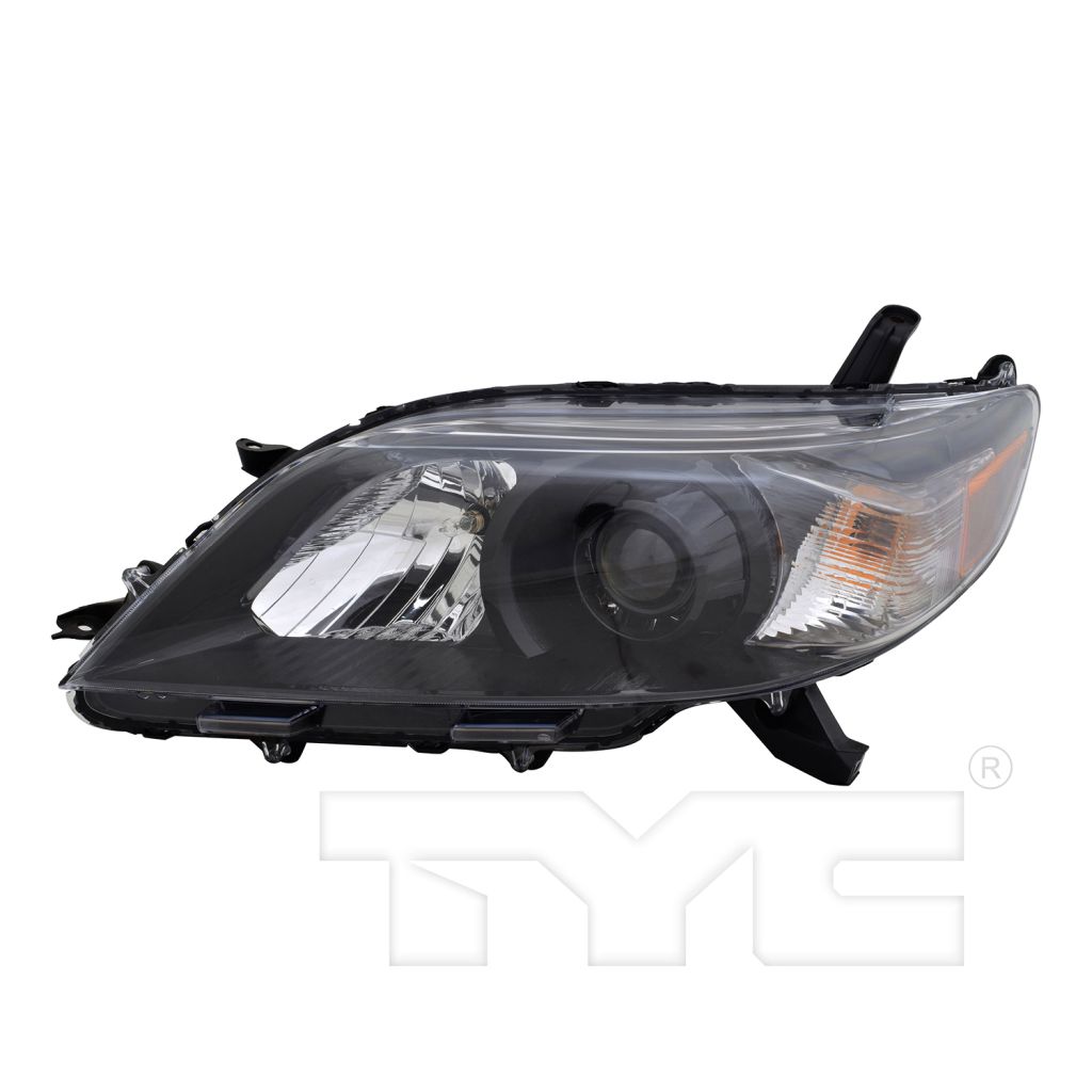 TOYOTA SIENNA HEAD LAMP ASSEMBLY LEFT (Driver Side) (HALOGEN)( SE MDL)**CAPA** OEM#8115008052 2011-2014 PL#TO2502207C