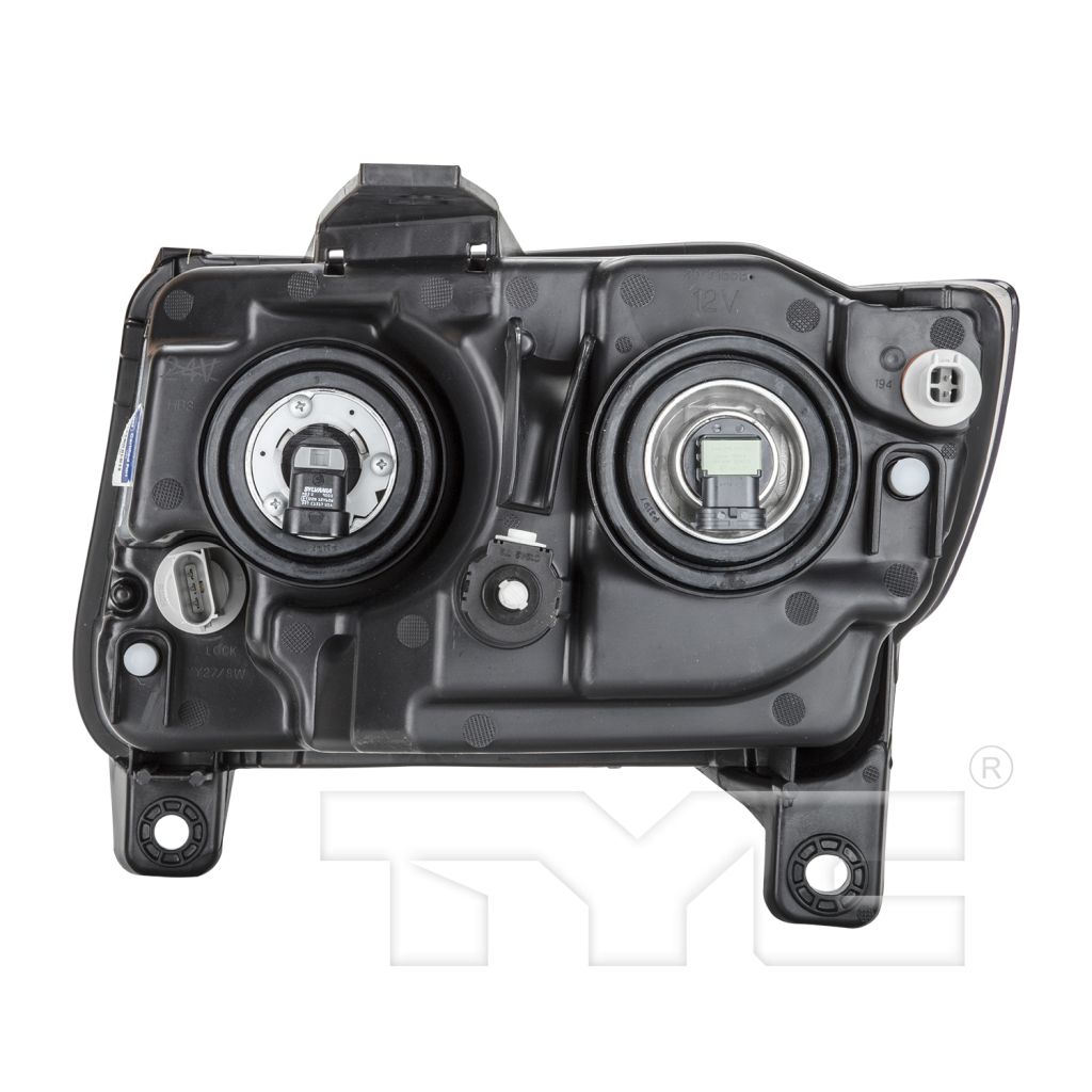 JEEP GRAND CHEROKEE HEAD LAMP ASSEMBLY RIGHT (Passenger Side) (HALOGEN)(EXC SRT-8) OEM#55079378AF 2011-2013 PL#CH2503224