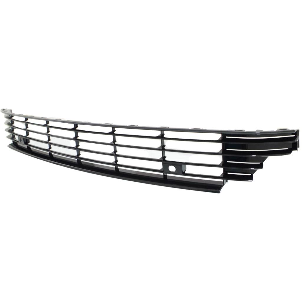 VOLKSWAGEN CC FRONT BUMPER GRILLE BLACK (W/SENSOR) (EXC RED-LINE) OEM#3C8853677F041 2013-2017 PL#VW1036131