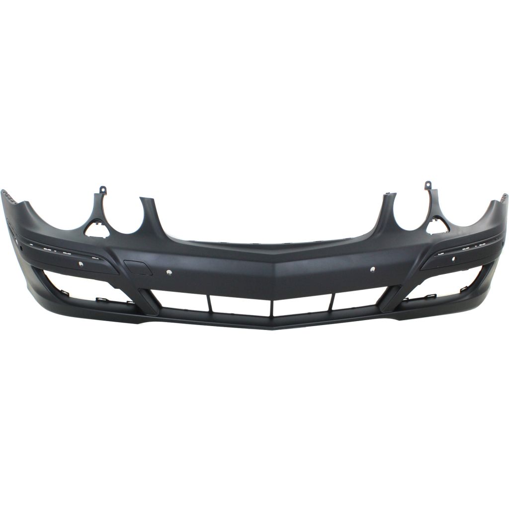 MERCEDES-BENZ E-CLASS (211) (SEDAN /WAGON ) FRONT BUMPER COVER PRIMED (WO/AMG WO/SPORT PKG)(W/Washer)(W/SENSOR)(EXC E63) OEM#2118800940 2007-2009 PL#MB1000269