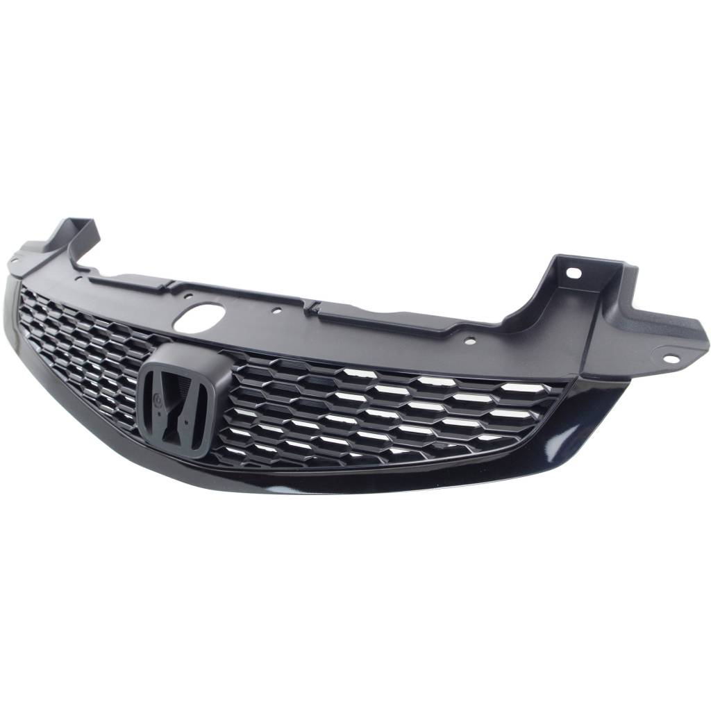HONDA CIVIC COUPE GRILLE BLACK (2.4L)(Si MDL) **CAPA** OEM#71121TS9A01 2012-2013 PL#HO1200212C