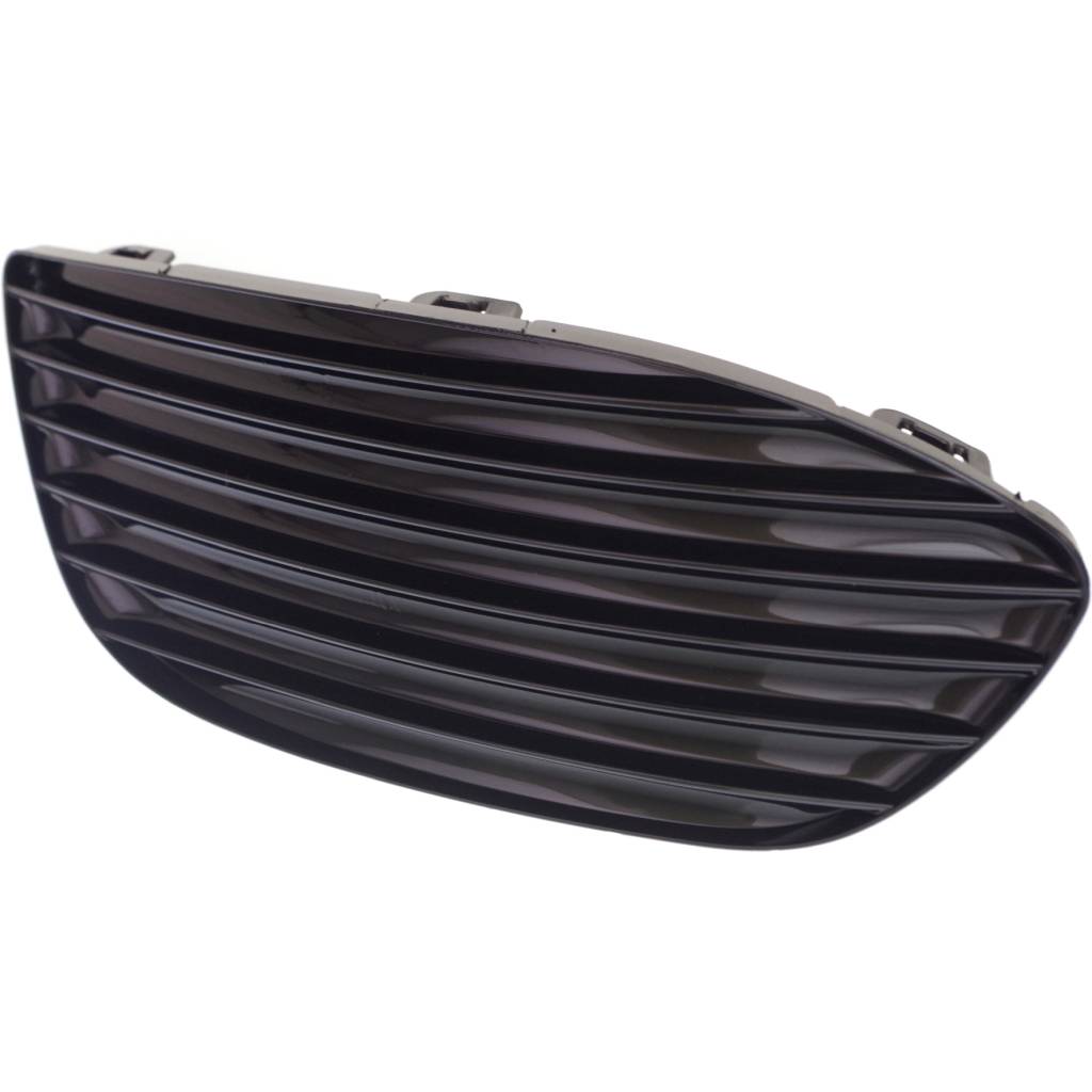 MERCEDES-BENZ C-CLASS SEDAN FRONT BUMPER GRILLE LEFT (Driver Side) BLACK (WO/FOG)(C300 W/LUXURY PKG) OEM#2058851523 2015-2018 PL#MB1038167