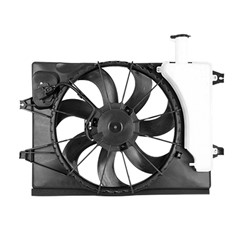 HYUNDAI KONA RADIATOR & A/C FAN ASSY (2.0L)(SINGLE FAN) OEM#25380J9200 2018-2021 PL#HY3115162