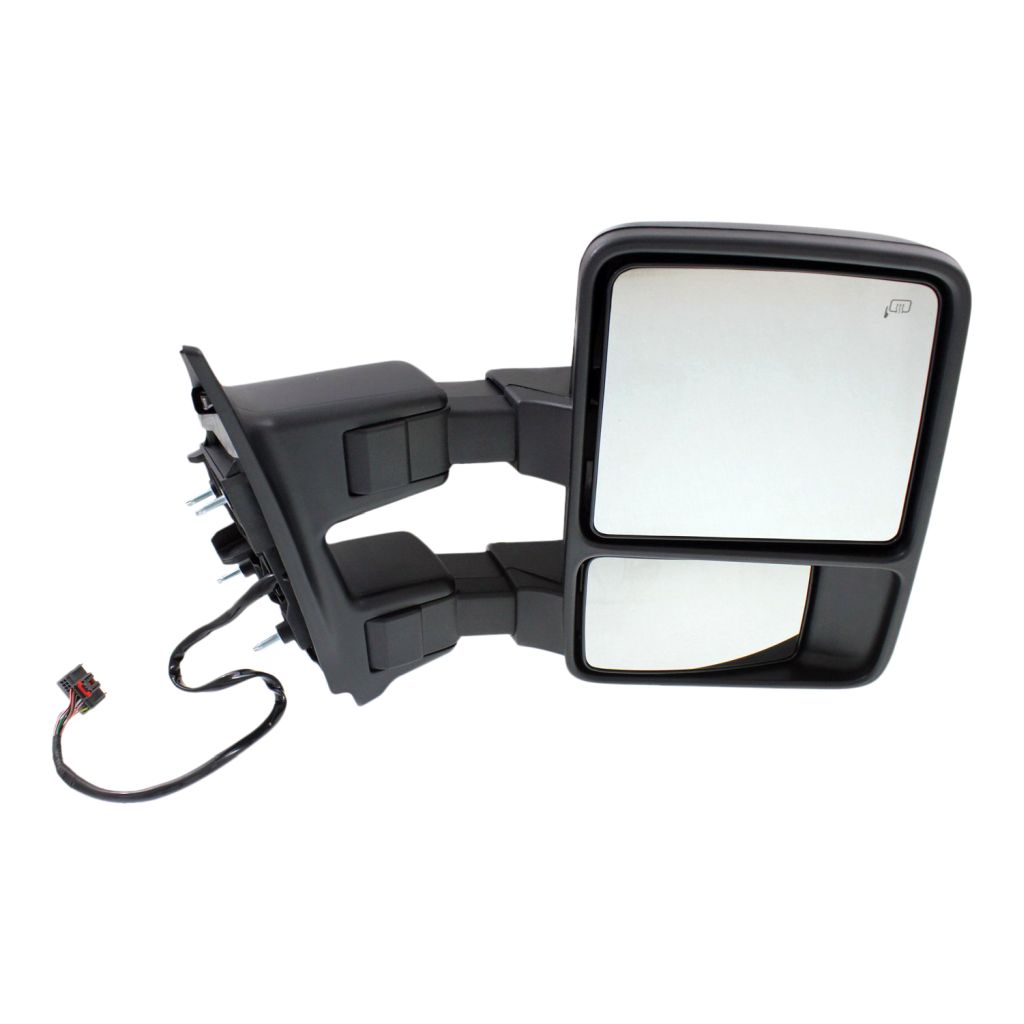 FORD TRUCKS & VANS FORD/PU (F250/350/450/550) Super Duty DOOR MIRROR RIGHT (Passenger Side) PWR/HTD/SIGNAL/MEMORY (MANUAL TELESCOPING)(BLK)(TOW TYPE) OEM#7C3Z17682EB (P) 2008-2010 PL#FO1321356