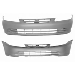 HONDA ACCORD SEDAN FRONT BUMPER COVER PRIMED (SEDAN) **CAPA** OEM#04711S84A91ZZ 2001-2002 PL#HO1000196C