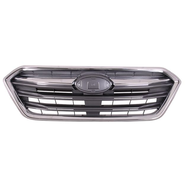 SUBARU LEGACY GRILLE ASSY BLACK/CHROME W/CHROME FRAME **CAPA** OEM#91121AL19A 2018-2019 PL#SU1200181C