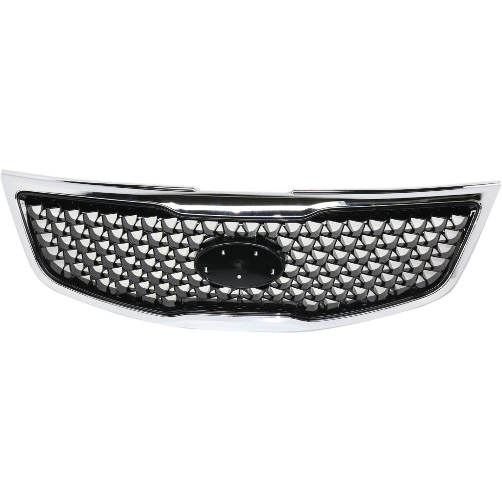 KIA SPORTAGE GRILLE CHR/BLK 2.4L OEM#863503W500 2014-2016 PL#KI1200162