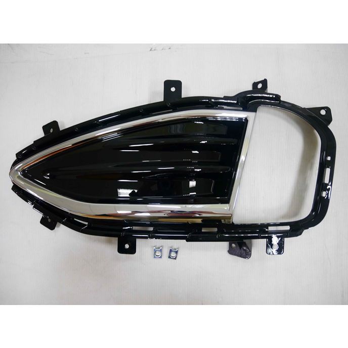 FORD TRUCKS & VANS EDGE FOG LAMP COVER LEFT (Driver Side) CHROME/BLACK (W/FOG)(TITANIUM W/TITANIUM) OEM#KT4Z15266VB 2019-2024 PL#FO1038240