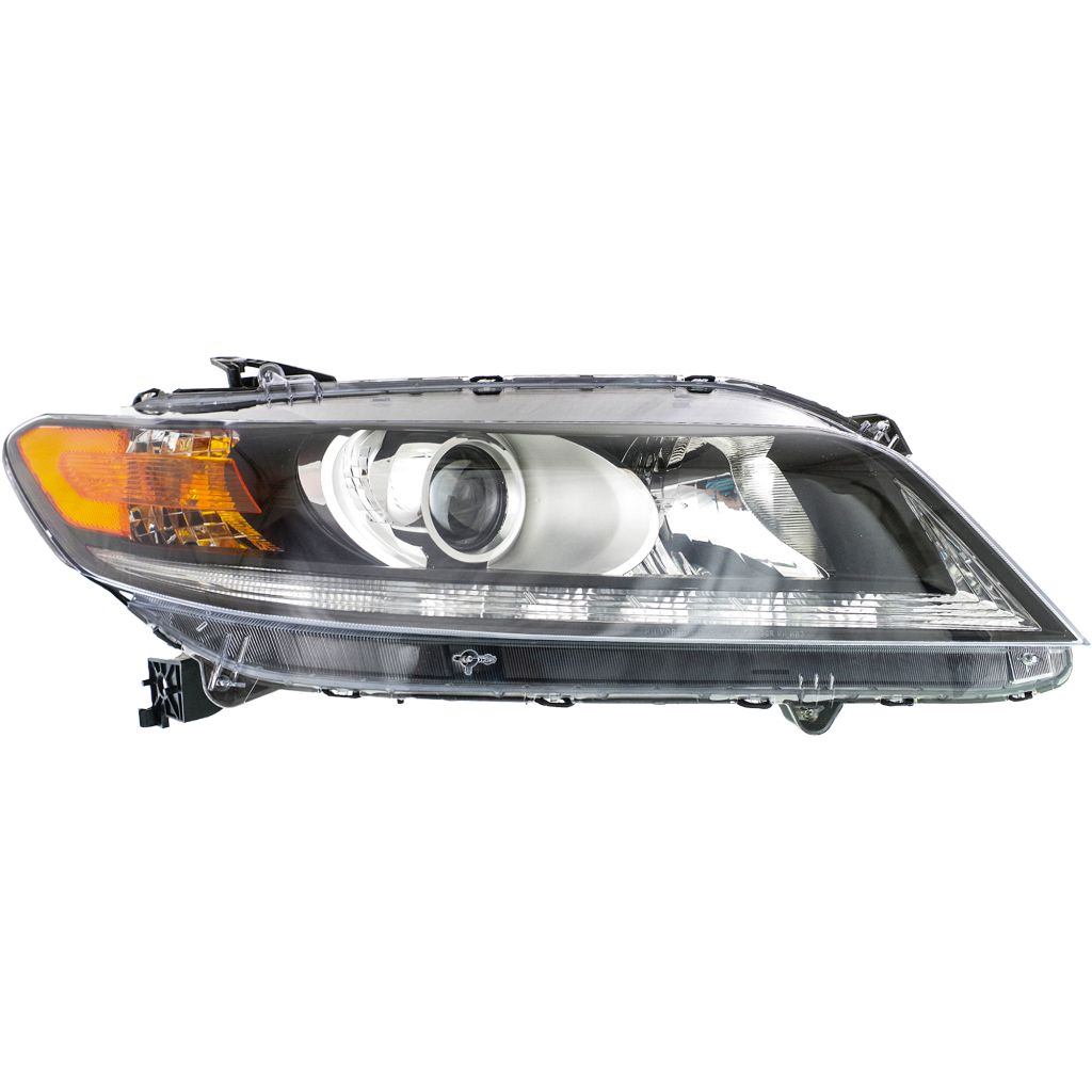 HONDA ACCORD COUPE HEAD LAMP ASSEMBLY RIGHT (Passenger Side) (6 CYL) **CAPA** OEM#33100T3LA01 2013-2015 PL#HO2503153C