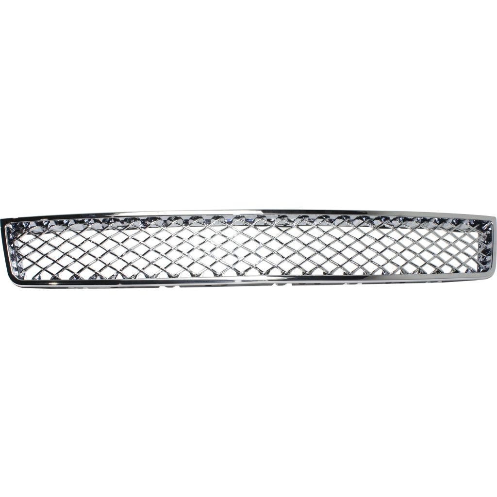 GM TRUCKS & VANS SUBURBAN (CHEVY) GRILLE LOWER CHROME FRAME/CHR MESH OEM#15944326 2008-2014 PL#GM1200609