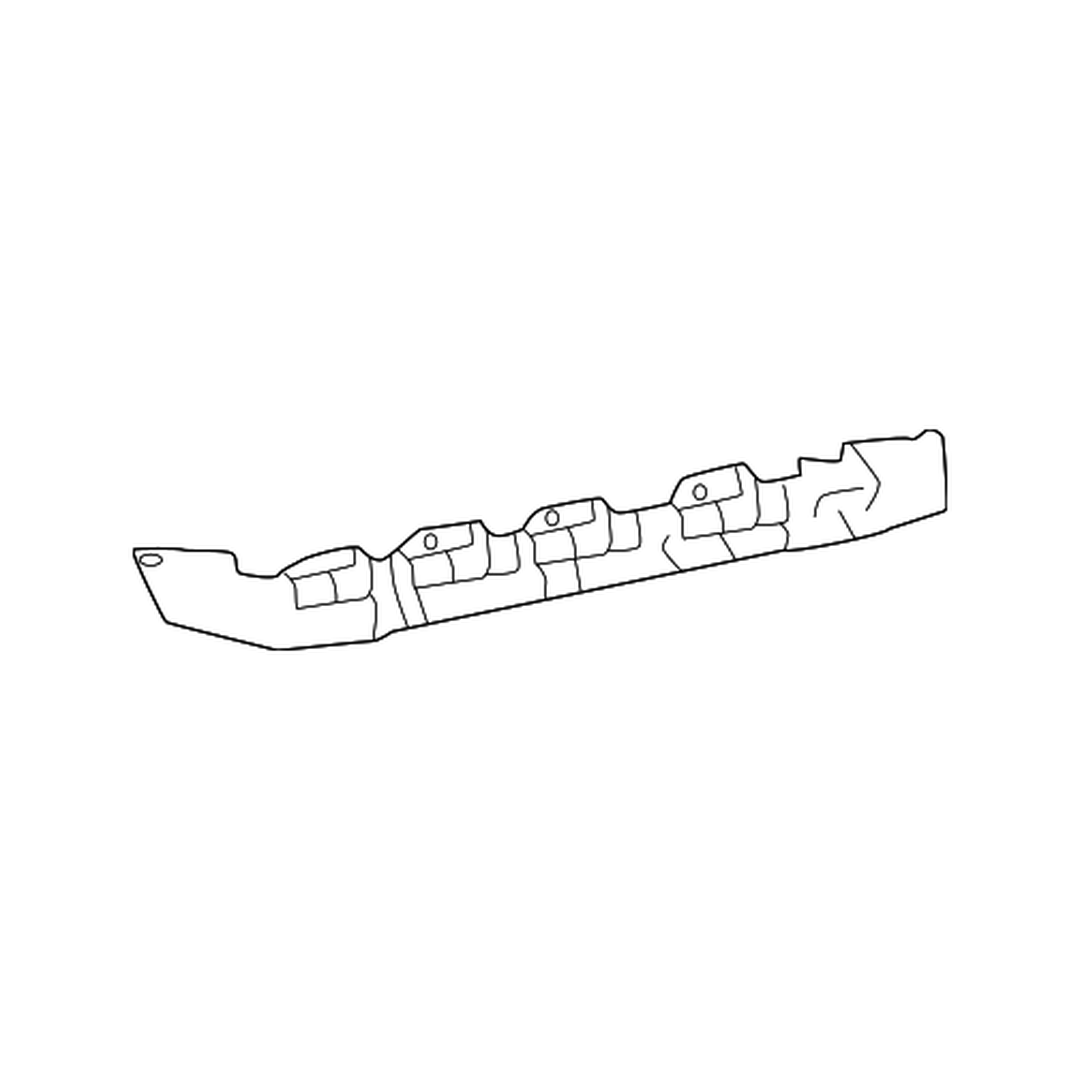 TOYOTA CAMRY (HYBRID) REAR BUMPER COVER RETAINER OUTER LEFT (Driver Side) OEM#52576AQ010 2025 PL#TO1142162